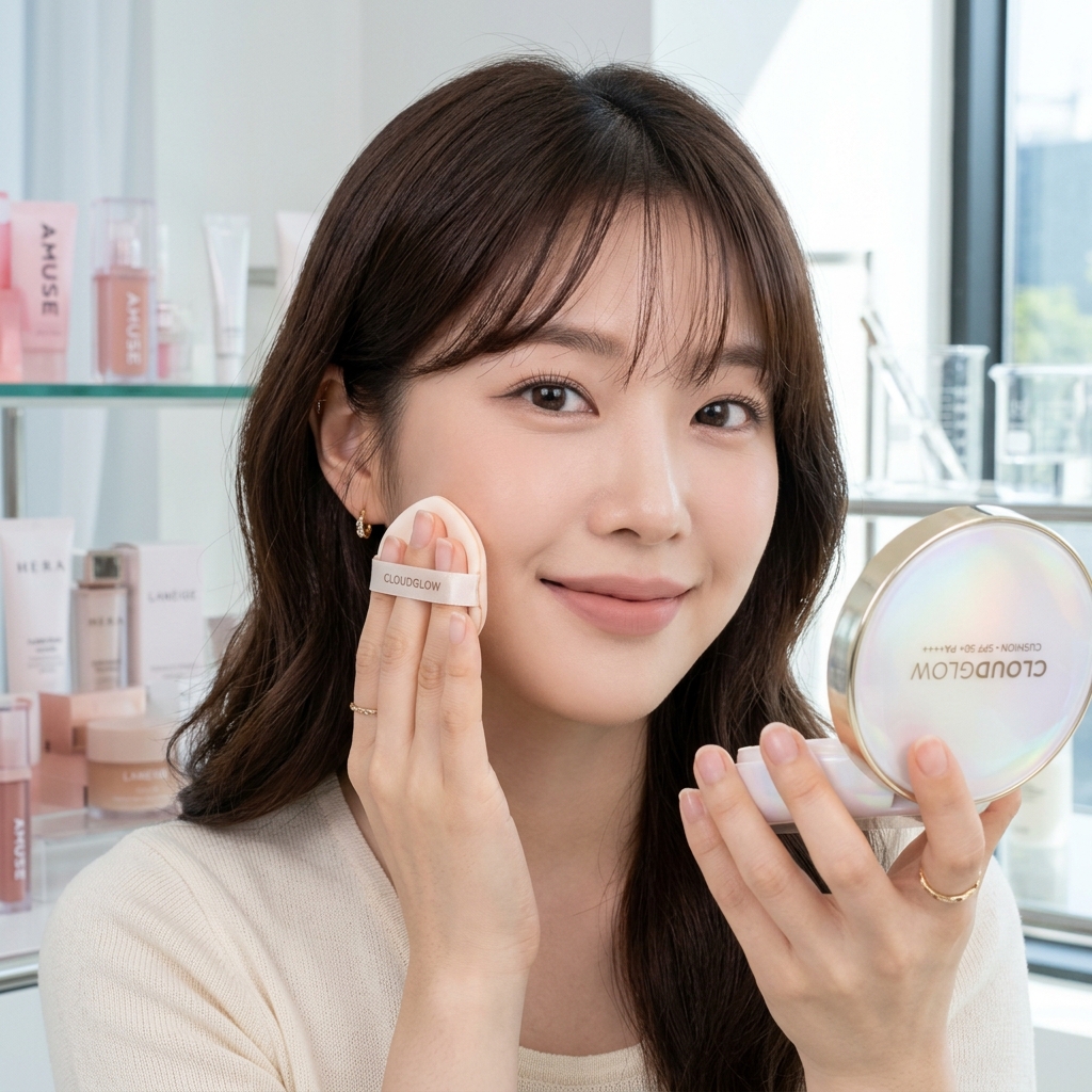 K-Beauty Cloudglow Base Makeup Trend