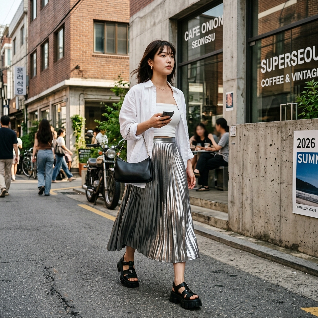Seongsu-dong Chrome Fashion Trend