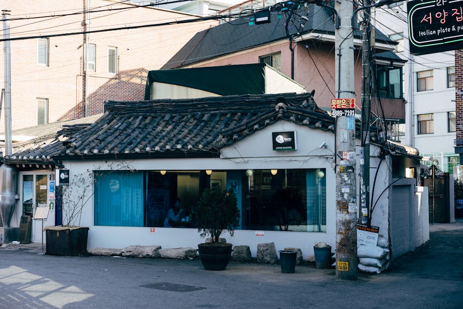 韓国ミニマルカフェ